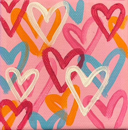 Mini Heart Canvas